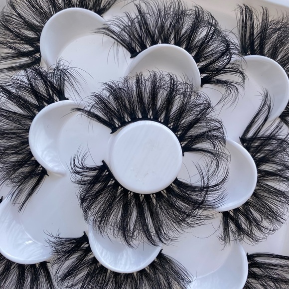 5 pairs 3D long soft curly mink eyelashes - Picture 4 of 6